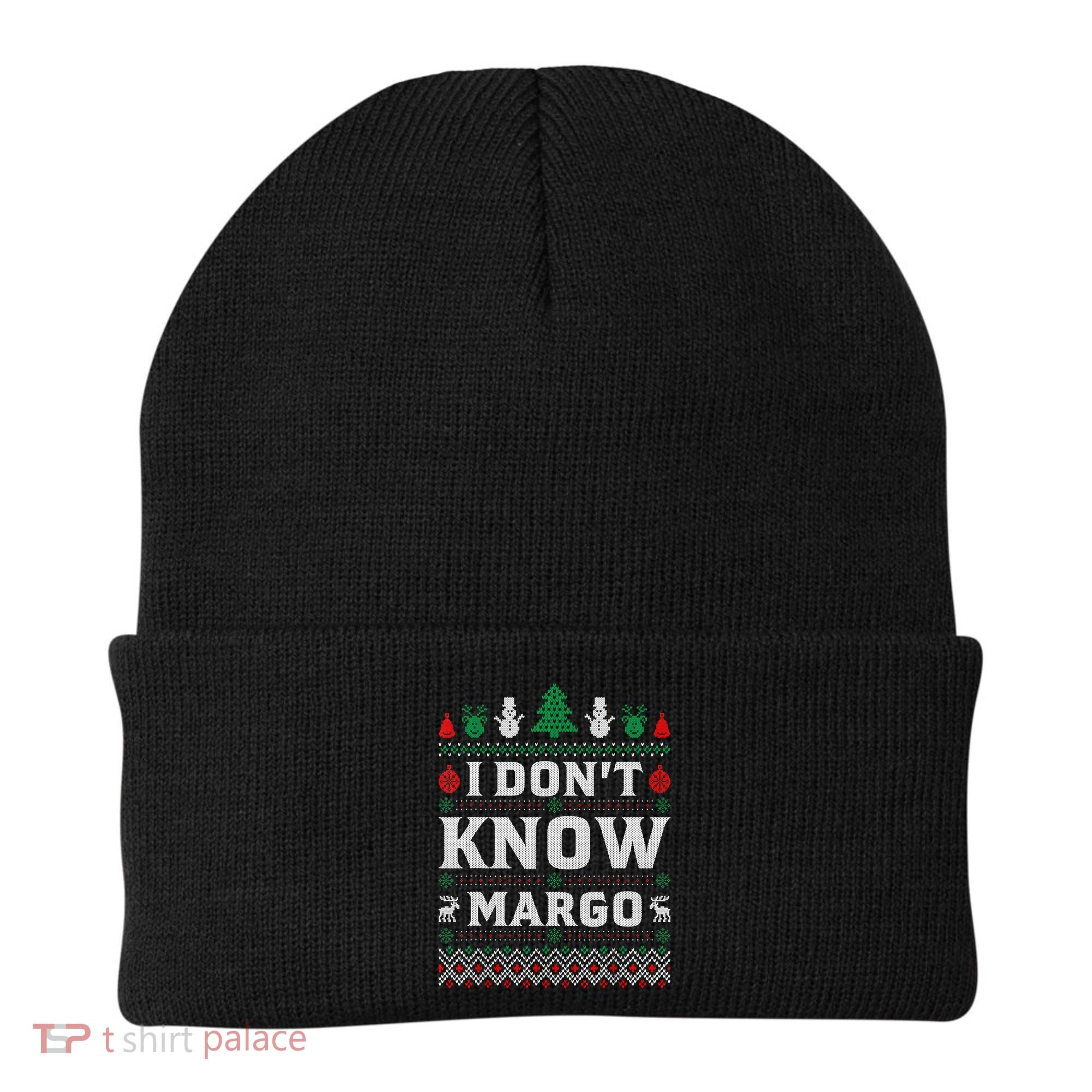 I Don'T Know Margo Funny Christmas Vacation Beanie