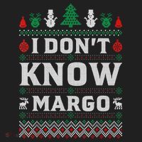 I Don'T Know Margo Funny Christmas Vacation Beanie thumb 2