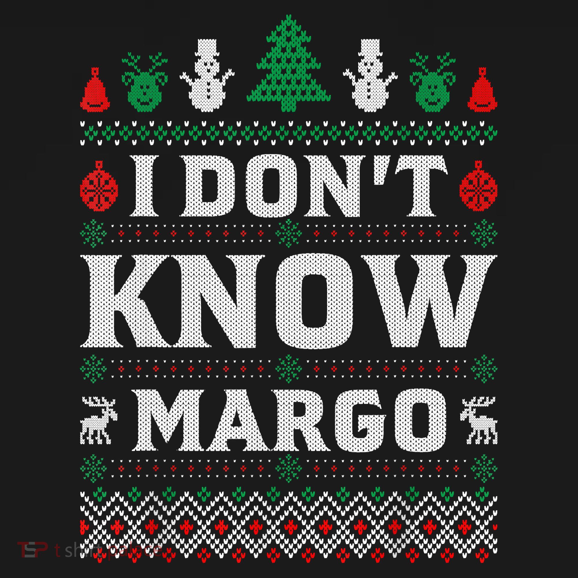 I Don'T Know Margo Funny Christmas Vacation Polo