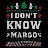 I Don'T Know Margo Funny Christmas Vacation Women's Hoodie thumb 2