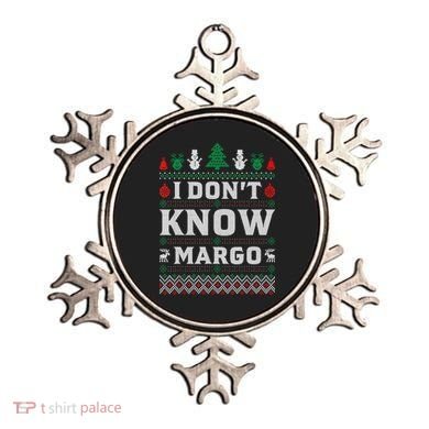 I Don'T Know Margo Funny Christmas Vacation Ornament