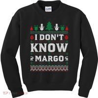 I Don'T Know Margo Funny Christmas Vacation Kids Sweatshirt thumb 0