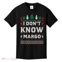 I Don'T Know Margo Funny Christmas Vacation Kids T-Shirt thumb 0