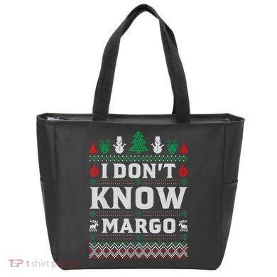 I Don'T Know Margo Funny Christmas Vacation Tote Bag