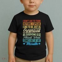 I DonT Like To Think Before I Speak Toddler T-Shirt thumb 2