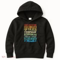 I DonT Like To Think Before I Speak Kids Hoodie thumb 0