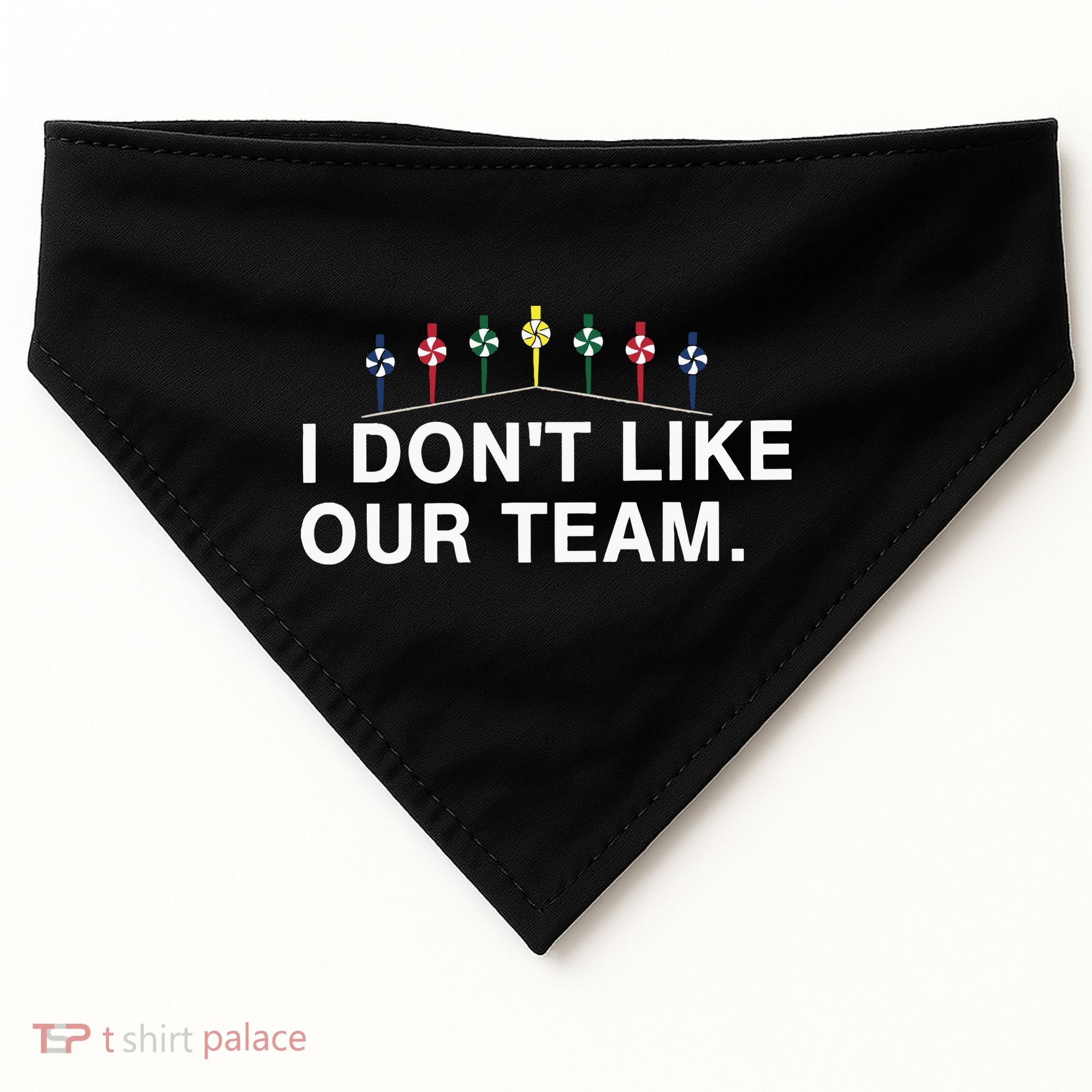 I Don’T Like Our Team USA-Made Doggie Bandana