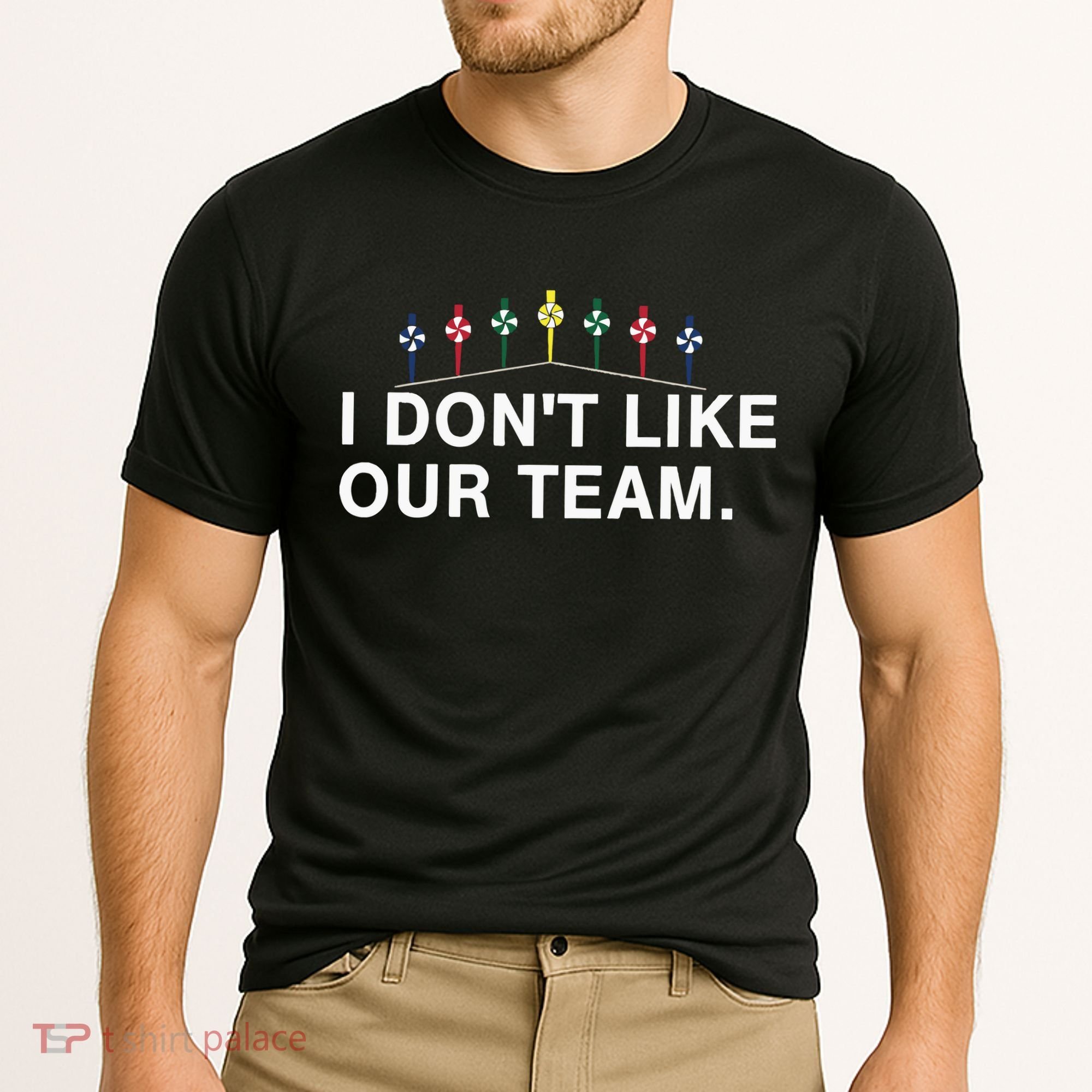 I Don’T Like Our Team Cooling Performance Crew T-Shirt