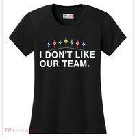 I Don’T Like Our Team Women's Cooling Performance Crew T-Shirt thumb 0