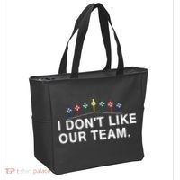 I Don’T Like Our Team Tote Bag thumb 2