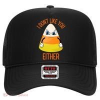 I Don't Like You Either Funny Halloween Candy Corn Hat thumb 0