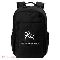 I Do My Own Stunts Backpack thumb 0