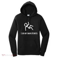 I Do My Own Stunts Women's Hoodie thumb 0