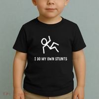 I Do My Own Stunts Toddler T-Shirt thumb 2