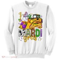 I Dig Madri Gras Excavator Funny Gift Idea Holiday Trending Sweatshirt thumb 0