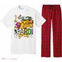 I Dig Madri Gras Excavator Funny Gift Idea Holiday Trending Pajama Set thumb 0