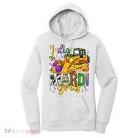 I Dig Madri Gras Excavator Funny Gift Idea Holiday Trending Women's Hoodie thumb 0