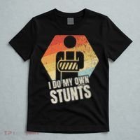 I Do My Own Stunts Broken Arm Gifts Funny Injury T-Shirt thumb 5