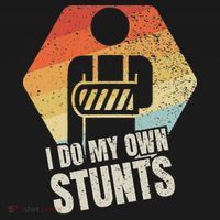 I Do My Own Stunts Broken Arm Gifts Funny Injury Kids Long Sleeve Shirt thumb 2