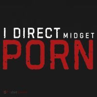 I Direct Midget Porn Funny Adult Humor Coaster thumb 2