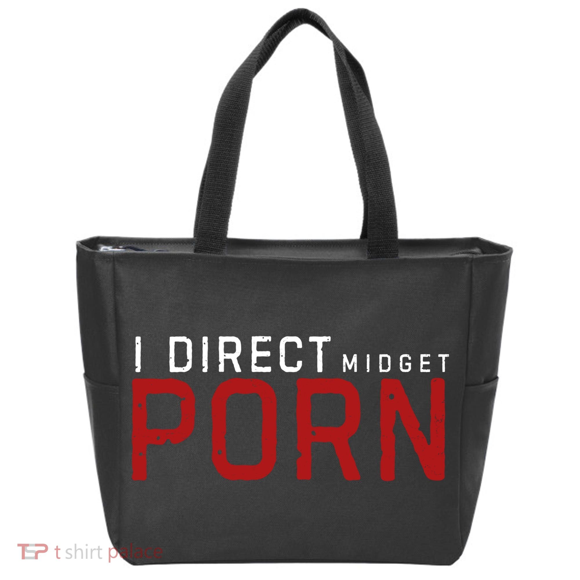 I Direct Midget Porn Funny Adult Humor Tote Bag