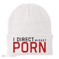 I Direct Midget Porn Funny Adult Humor Beanie thumb 0