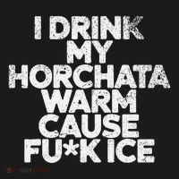 I Drink My Horchata Warm Cause Fck Ice Deportation Protest Visor thumb 3
