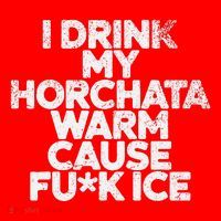 I Drink My Horchata Warm Cause Fck Ice Deportation Protest Santa Hat thumb 1