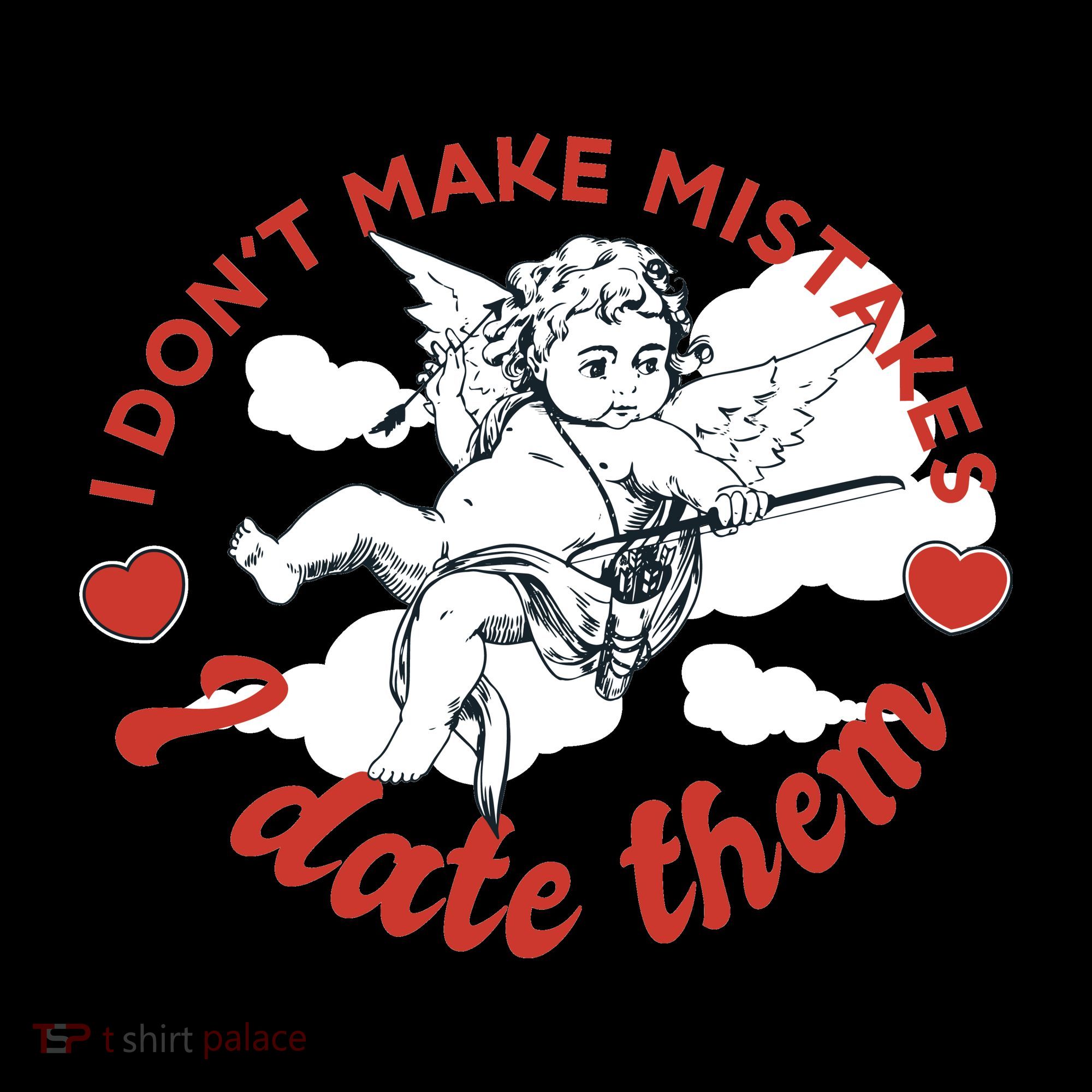I Don't Make Mistakes I Date Them Cupid Apron