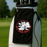 I Don't Make Mistakes I Date Them Cupid Golf Towel thumb 2