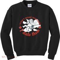 I Don't Make Mistakes I Date Them Cupid Kids Sweatshirt thumb 0