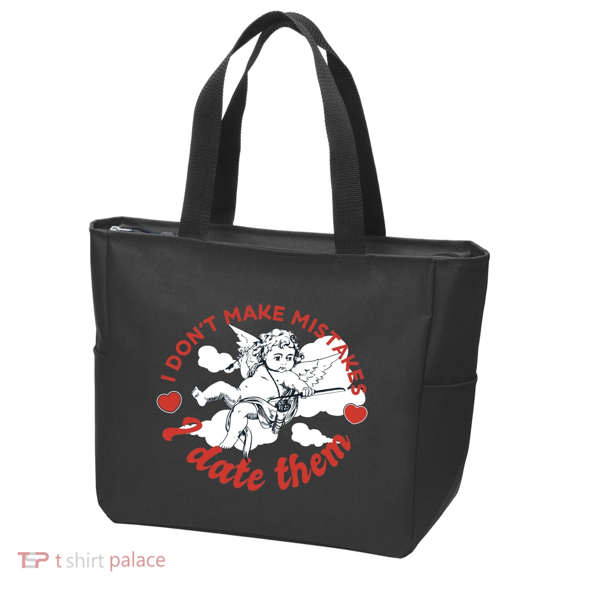 I Don't Make Mistakes I Date Them Cupid Tote Bag