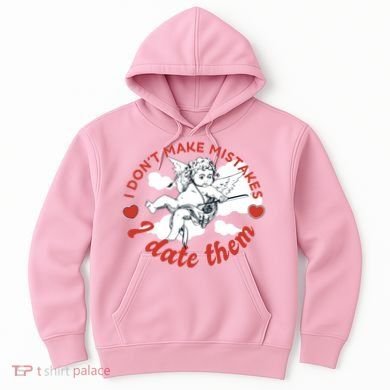 I Don't Make Mistakes I Date Them Cupid Hoodie