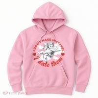 I Don't Make Mistakes I Date Them Cupid Hoodie thumb 0
