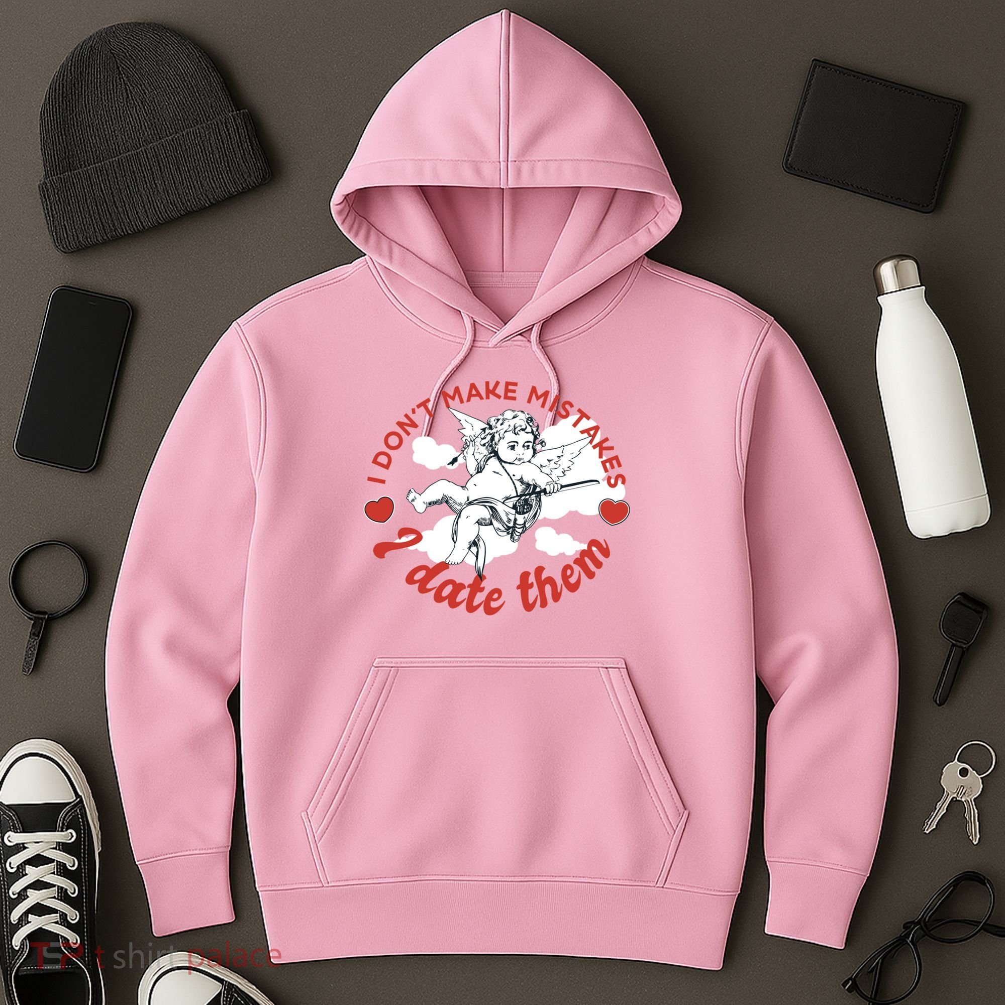 I Don't Make Mistakes I Date Them Cupid Hoodie