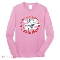 I Don't Make Mistakes I Date Them Cupid Long Sleeve Shirt thumb 0