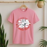 I Don't Make Mistakes I Date Them Cupid T-Shirt thumb 2