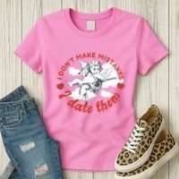 I Don't Make Mistakes I Date Them Cupid Women's T-Shirt thumb 3