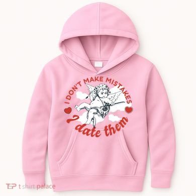 I Don't Make Mistakes I Date Them Cupid Kids Hoodie