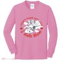 I Don't Make Mistakes I Date Them Cupid Kids Long Sleeve Shirt thumb 0