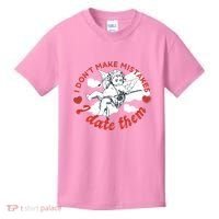 I Don't Make Mistakes I Date Them Cupid Kids T-Shirt thumb 0