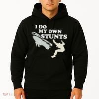 I Do My Own Stunts Snowmobile Snow Machine All Hoodie thumb 2