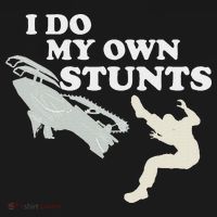 I Do My Own Stunts Snowmobile Snow Machine All Apron thumb 3