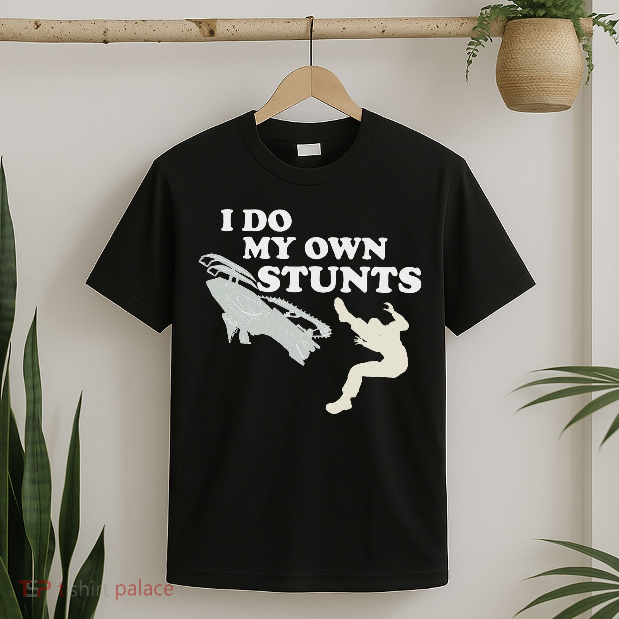 I Do My Own Stunts Snowmobile Snow Machine All T-Shirt