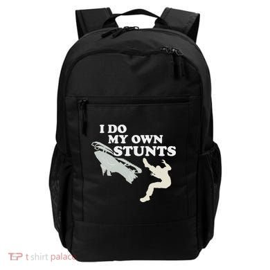 I Do My Own Stunts Snowmobile Snow Machine All Backpack