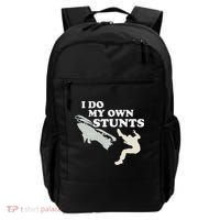 I Do My Own Stunts Snowmobile Snow Machine All Backpack thumb 0
