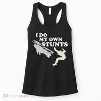 I Do My Own Stunts Snowmobile Snow Machine All Women's Tank Top thumb 0