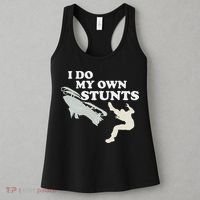 I Do My Own Stunts Snowmobile Snow Machine All Women's Tank Top thumb 3