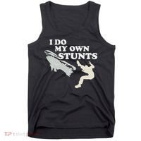 I Do My Own Stunts Snowmobile Snow Machine All Tank Top thumb 0