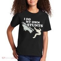 I Do My Own Stunts Snowmobile Snow Machine All Kids T-Shirt thumb 2